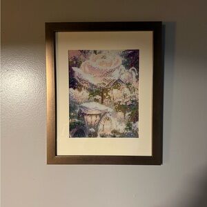 Framed Rose Art Print